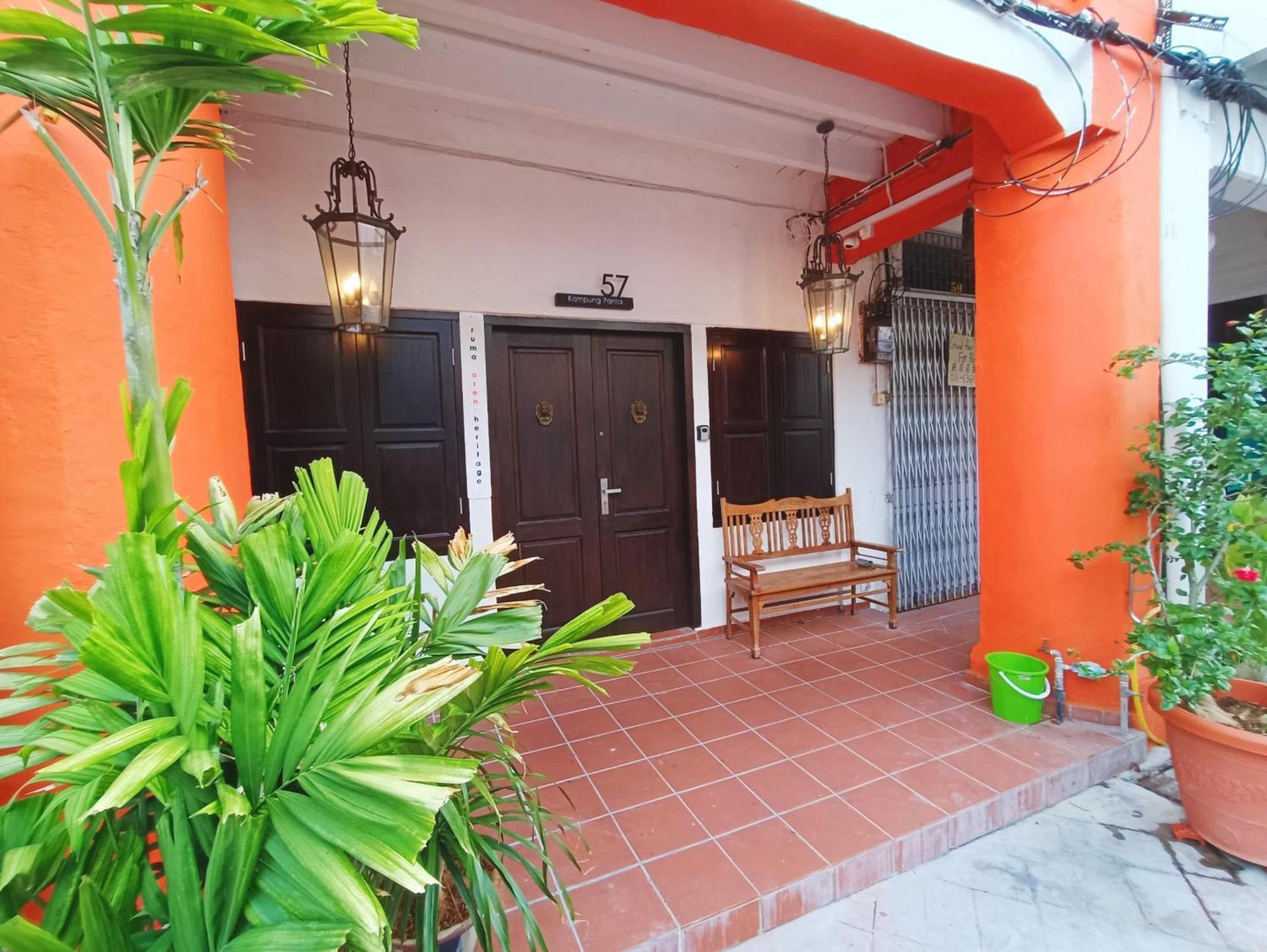 57 Ruma Oren Heritage Jonker Residence Melaka ملقا المظهر الخارجي الصورة